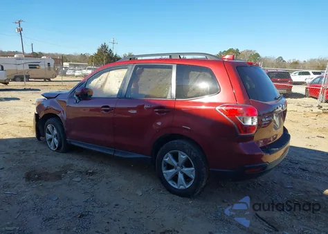 2016 Subaru Forester 2.5I Premium from USA, damaged, VIN JF2SJADC1GH447885
